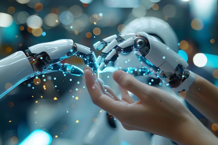 person-holding-robot-with-hands-touching-ground-1